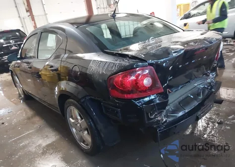 2013 Dodge Avenger Se from USA, damaged, VIN 1C3CDZAB5DN618532